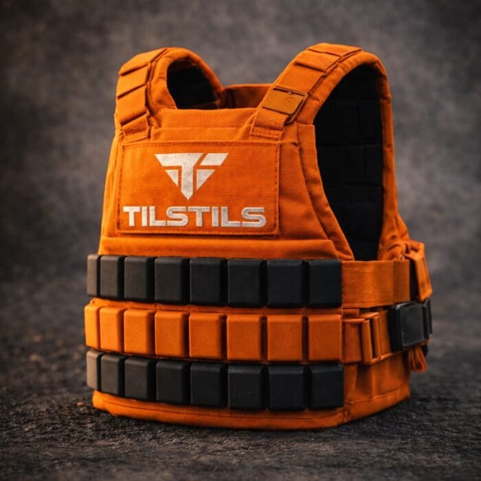 Heavy Duty Vest - Orange Burbon